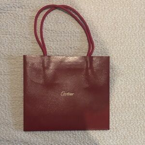 Cartier Red Gift Bag